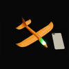 35cm DIY Kids Toys Hand Throw Flying Glider Planes Foam Aeroplane Model Glow In The Dark Flying Glider Plane Toys For Children
