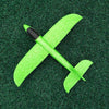 35cm DIY Kids Toys Hand Throw Flying Glider Planes Foam Aeroplane Model Glow In The Dark Flying Glider Plane Toys For Children