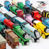 Train Magic Track Car Wooden Train Hot Wheels Thomas and Friends For Children Kids Gift 48 Types Choose Car Toy